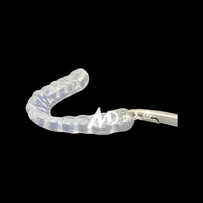 Harga yang bagus Custom Dual Layer Bruxism Guard Hard Soft Dental Splint for Teeth Grinding Clenching on line